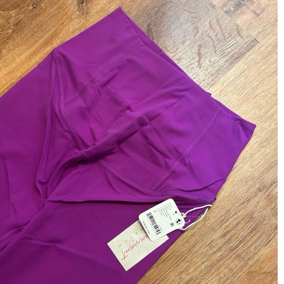 NWT Free People Movement x Hatch Never Better Maternity Leggings Purple Size S - Picture 4 of 7